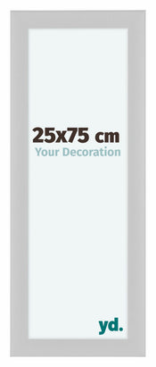 Como MDF Photo Frame 25x75cm White High Gloss Front Size | Yourdecoration.co.uk