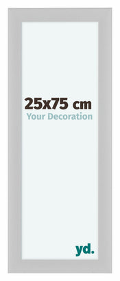Como MDF Photo Frame 25x75cm White Matte Front Size | Yourdecoration.co.uk