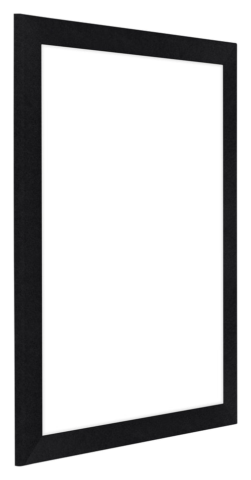 Como MDF Photo Frame 28x35cm Black Matte Front Oblique | Yourdecoration.co.uk