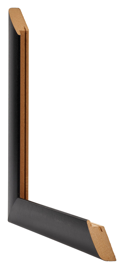 Como MDF Photo Frame 29 7x42cm A3 Black Matte Intersection | Yourdecoration.co.uk