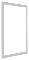 Como MDF Photo Frame 29 7x42cm A3 White Matte Front Oblique | Yourdecoration.co.uk