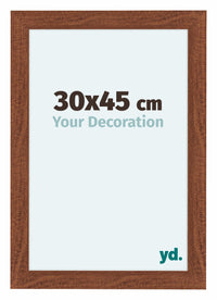 Como MDF Photo Frame 30x45cm Walnut Front Size | Yourdecoration.co.uk