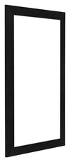 Como MDF Photo Frame 30x50cm Black Matte Front Oblique | Yourdecoration.co.uk