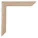 Como MDF Photo Frame 30x50cm Oak Light Corner | Yourdecoration.co.uk