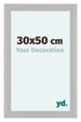 Como MDF Photo Frame 30x50cm White Woodgrain Front Size | Yourdecoration.co.uk
