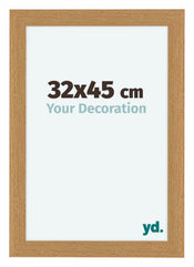 Como MDF Photo Frame 32x45cm Beech Front Size | Yourdecoration.co.uk
