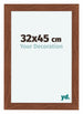 Como MDF Photo Frame 32x45cm Walnut Front Size | Yourdecoration.co.uk