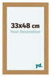 Como MDF Photo Frame 33x48cm Beech Front Size | Yourdecoration.co.uk