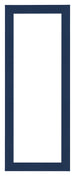 Como MDF Photo Frame 33x98cm Dark Blue Swept Front | Yourdecoration.co.uk