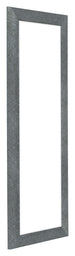 Como MDF Photo Frame 33x98cm Iron Swept Front Oblique | Yourdecoration.co.uk