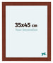 Como MDF Photo Frame 35x45cm Cherry Front Size | Yourdecoration.co.uk