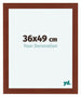 Como MDF Photo Frame 36x49cm Iron Front Size | Yourdecoration.co.uk