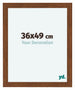 Como MDF Photo Frame 36x49cm Oak Rustic Front Size | Yourdecoration.co.uk