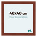 Como MDF Photo Frame 40x40cm Cherry Front Size | Yourdecoration.co.uk