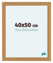 Como MDF Photo Frame 40x50cm Beech Front Size | Yourdecoration.co.uk