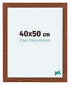 Como MDF Photo Frame 40x50cm Walnut Front Size | Yourdecoration.co.uk