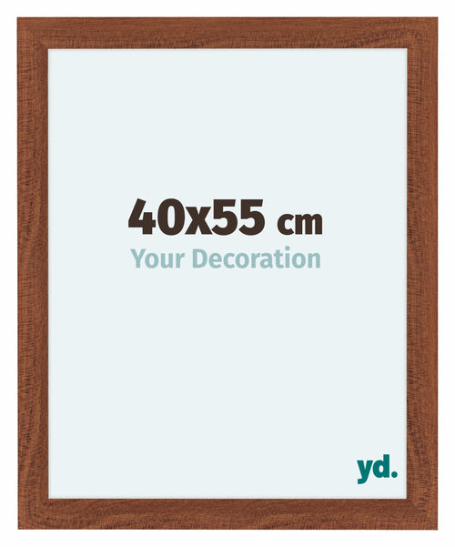 Como MDF Photo Frame 40x55cm Walnut Front Size | Yourdecoration.co.uk