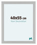Como MDF Photo Frame 40x55cm White Woodgrain Front Size | Yourdecoration.co.uk