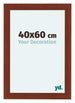 Como MDF Photo Frame 40x60cm Cherry Front Size | Yourdecoration.co.uk