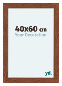 Como MDF Photo Frame 40x60cm Walnut Front Size | Yourdecoration.co.uk