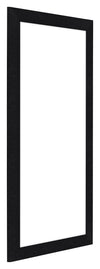 Como MDF Photo Frame 40x70cm Black Matte Front Oblique | Yourdecoration.co.uk