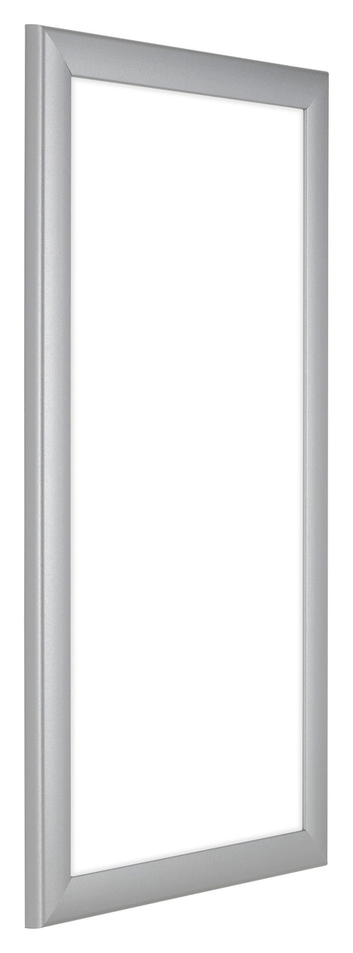 Como MDF Photo Frame 40x70cm Silver Matte Front Oblique | Yourdecoration.co.uk