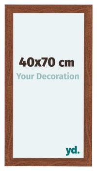 Como MDF Photo Frame 40x70cm Walnut Front Size | Yourdecoration.co.uk