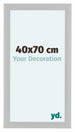 Como MDF Photo Frame 40x70cm White Woodgrain Front Size | Yourdecoration.co.uk