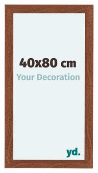 Como MDF Photo Frame 40x80cm Walnut Front Size | Yourdecoration.co.uk
