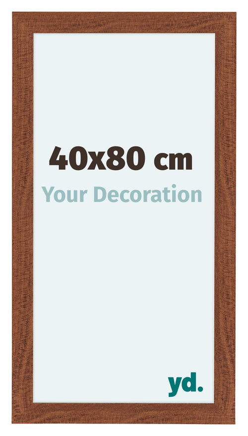 Como MDF Photo Frame 40x80cm Walnut Front Size | Yourdecoration.co.uk