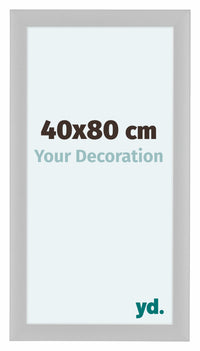 Como MDF Photo Frame 40x80cm White Matte Front Size | Yourdecoration.co.uk