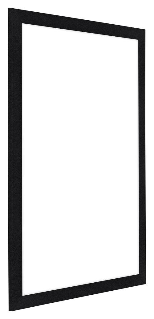 Como MDF Photo Frame 42x59 4cm A2 Black Matte Front Oblique | Yourdecoration.co.uk