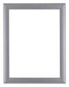 Como MDF Photo Frame 45x60cm Silver Matte Front | Yourdecoration.co.uk
