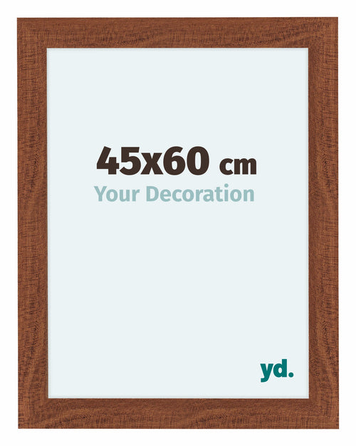 Como MDF Photo Frame 45x60cm Walnut Front Size | Yourdecoration.co.uk