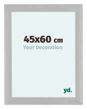 Como MDF Photo Frame 45x60cm White Woodgrain Front Size | Yourdecoration.co.uk