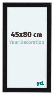 Como MDF Photo Frame 45x80cm Black High Gloss Front Size | Yourdecoration.co.uk