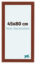Como MDF Photo Frame 45x80cm Cherry Front Size | Yourdecoration.co.uk