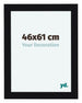 Como MDF Photo Frame 46x61cm Black High Gloss Front Size | Yourdecoration.co.uk
