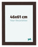 Como MDF Photo Frame 46x61cm Oak Dark Front Size | Yourdecoration.co.uk