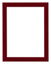 Como MDF Photo Frame 46x61cm Wine Red Swept Front | Yourdecoration.co.uk