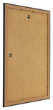 Como MDF Photo Frame 48x68cm Black Woodgrain Back Oblique | Yourdecoration.co.uk
