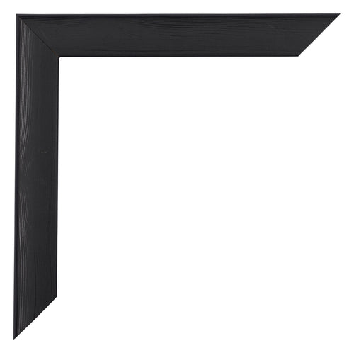 Como MDF Photo Frame 48x68cm Black Woodgrain Corner | Yourdecoration.co.uk