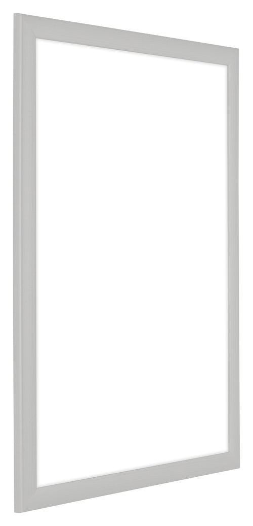 Como MDF Photo Frame 48x68cm White Woodgrain Front Oblique | Yourdecoration.co.uk