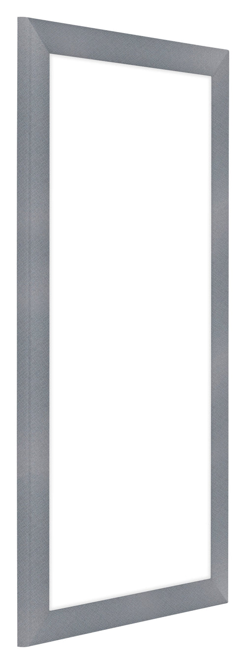 Como MDF Photo Frame 50x100cm Aluminium Brushed Front Oblique | Yourdecoration.co.uk