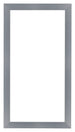 Como MDF Photo Frame 50x100cm Aluminium Brushed Front | Yourdecoration.co.uk