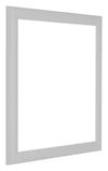 Como MDF Photo Frame 50x50cm White Matte Front Oblique | Yourdecoration.co.uk