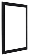 Como MDF Photo Frame 50x60cm Black Matte Front Oblique | Yourdecoration.co.uk