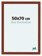 Como MDF Photo Frame 50x70cm Cherry Front Size | Yourdecoration.co.uk