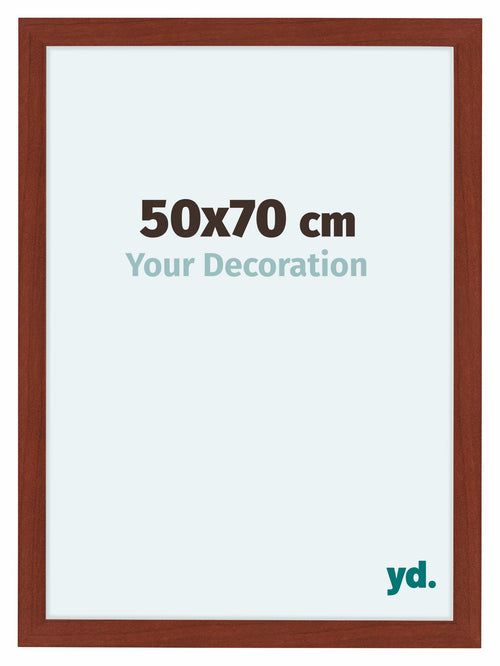 Como MDF Photo Frame 50x70cm Cherry Front Size | Yourdecoration.co.uk