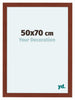 Como MDF Photo Frame 50x70cm Cherry Front Size | Yourdecoration.co.uk